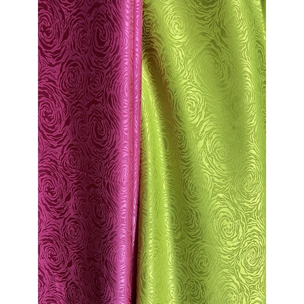 Gấm hoa hồng mẫu mới hàng cây cắt mét