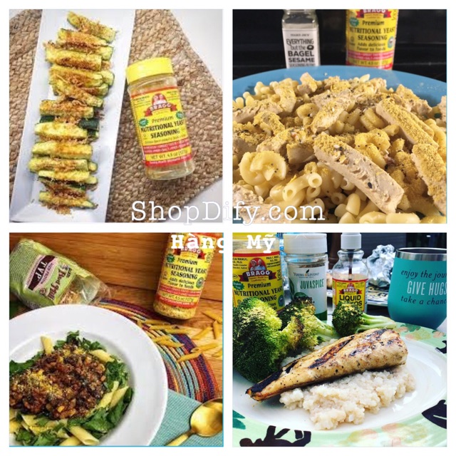 Men Dinh Dưỡng Bragg Premium Nutritional Yeast 127g Mỹ