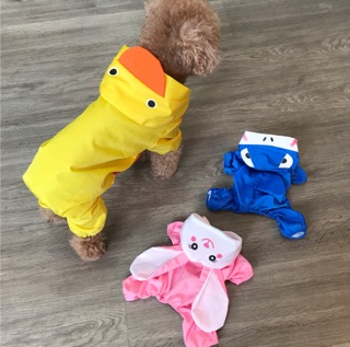 Áo mưa chó mèo