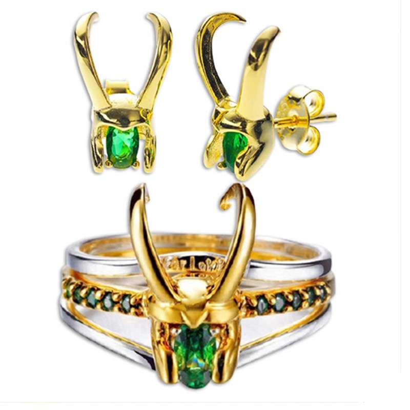 Nhẫn Hóa Trang Loki 3 Trong 1