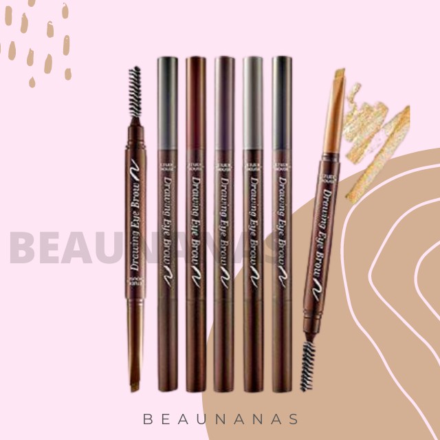 (hàng Mới Về) Cọ Vẽ Lông Mày Etude House Đầu Cọ Mềm Chất Lượng Cao