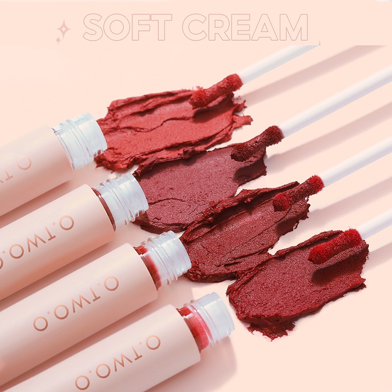 Son Kem Lì O.TWO.O Soft Velvet Mist First Love Lip Mud