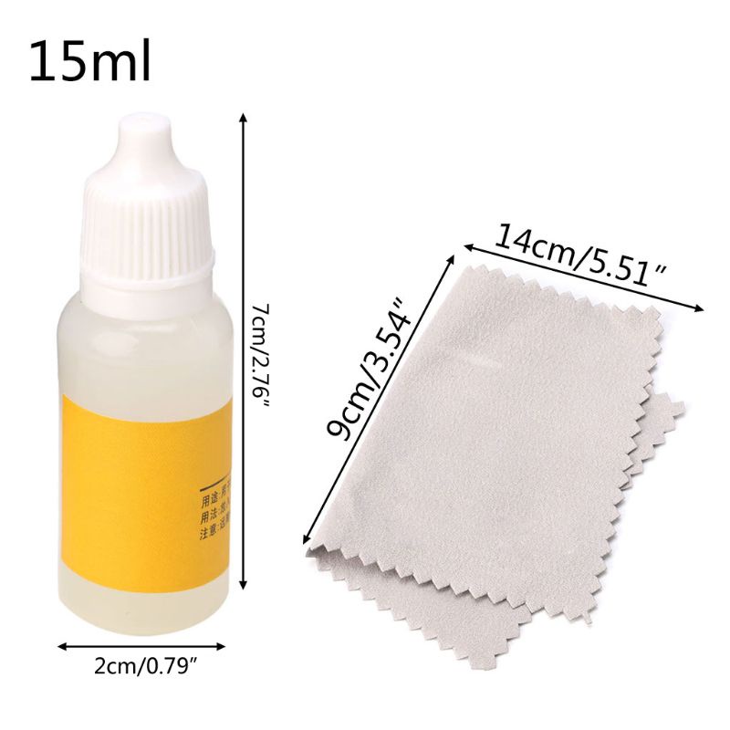 Rx Bộ Dụng Cụ Đánh Bóng Trang Sức Dạng Lỏng Chống Nhiễm Bạc