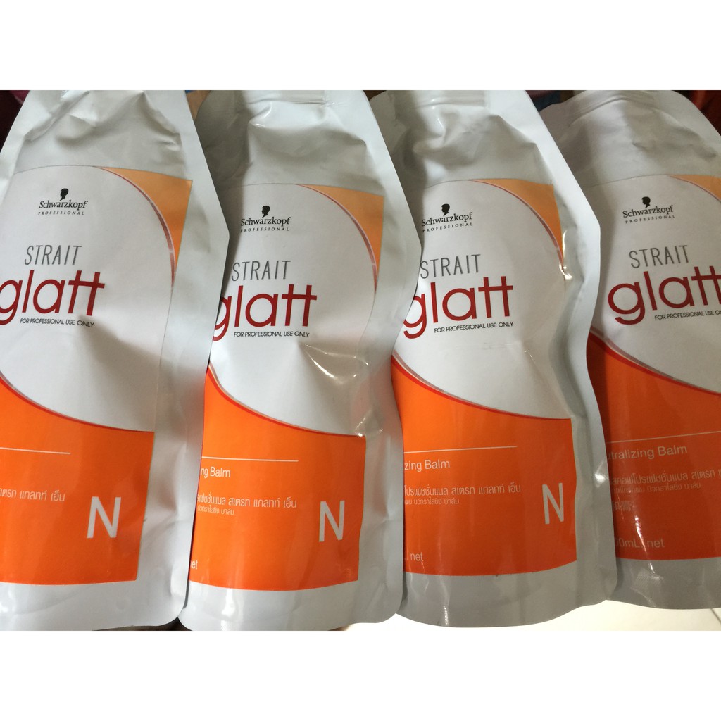 Thuốc uốn duỗi tóc Schwarzkopf Glatt Thái 400ml ( KHÔNG THUỐC DẬP