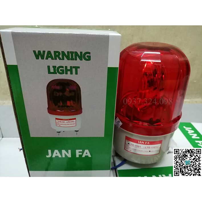 Đèn quay cảnh báo có còi lte-1101J-220vol, 24vol,12vol,đèn tín hiệu báo động công trường xây dựng còi hú lte-1101J