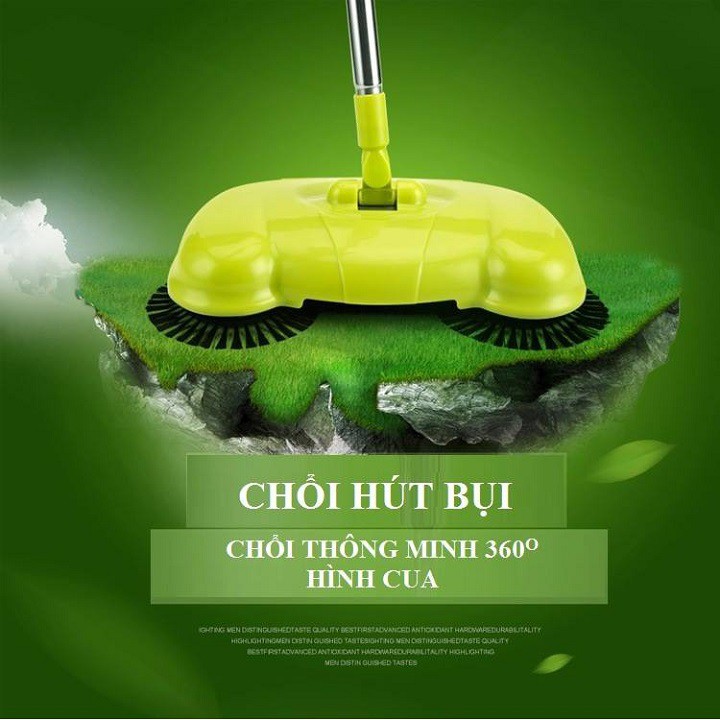 Chổi quét nhà hút bụi 360 siêu tiện lợi