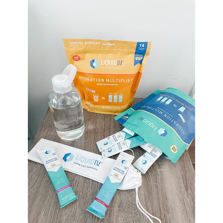 Bột Điện Giải Liquid Iv Hydration Multiplier + Immune Support - PHÂN PHỐI CHÍNH HÃNG