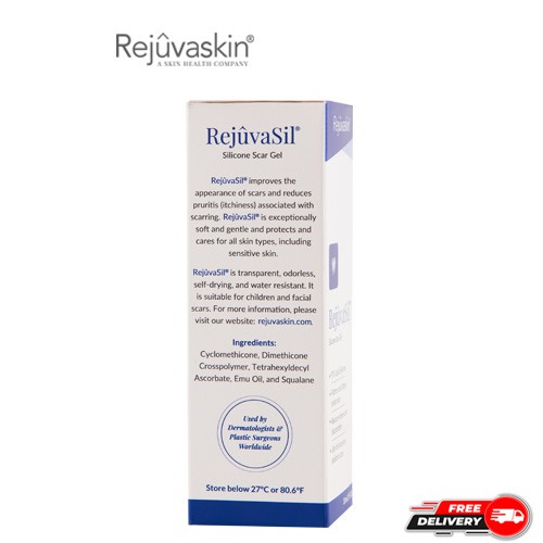 [Mã FMCGMALL -8% đơn 250K] Gel Xóa Sẹo Lồi / Phì Đại REJUVASKIN Scar Rejuvasil 30ml | BigBuy360 - bigbuy360.vn