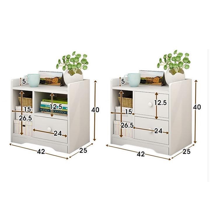 KỆ, TỦ GỖ ĐẦU GIƯỜNG 1 NGĂN KÉO THÁO LẮP TÙY CHỈNH  - MẪU MỚI SIÊU BỀN ĐẸP