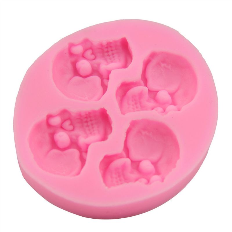 Khuôn silicone làm mặt dây chuyền hình đầu lâu 3D