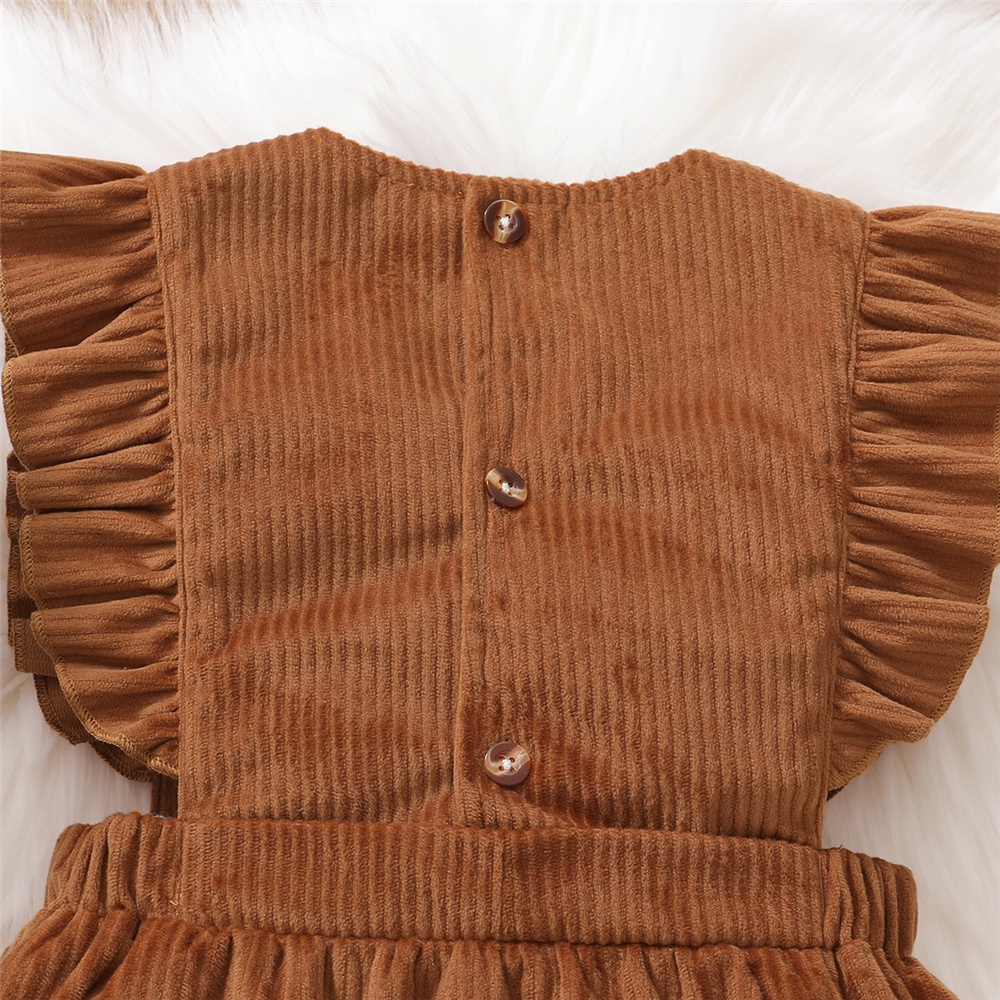 Đầm MIKRDOO tay cánh tiên dành cho bé 1-5 tuổi