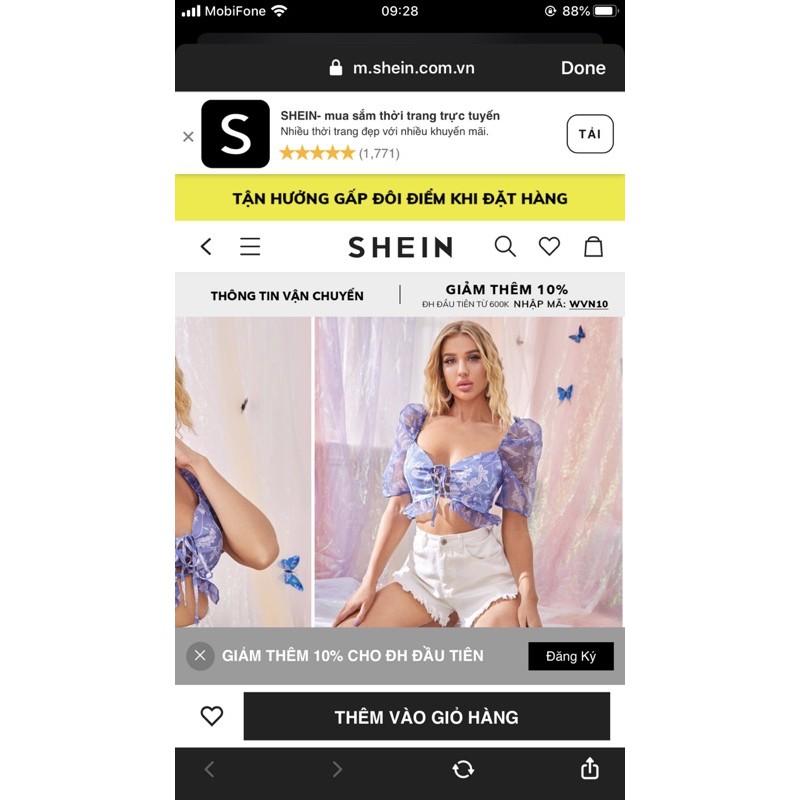 Áo croptop Hoa | BigBuy360 - bigbuy360.vn