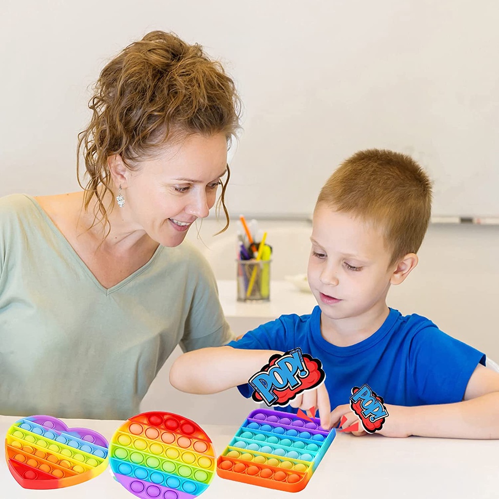 Đồ Chơi Bóp Giảm Căng Thẳng Bằng Silicone