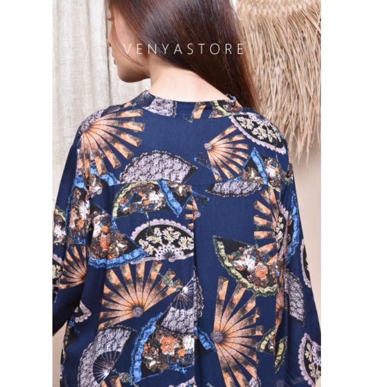 Bộ Sưu Tập Mới Nhất Váy Đầm / Đầm Dáng Dài Cho Bà Bầu Cho Con Bú Từ RAYON / LONGTUNIK 8NH