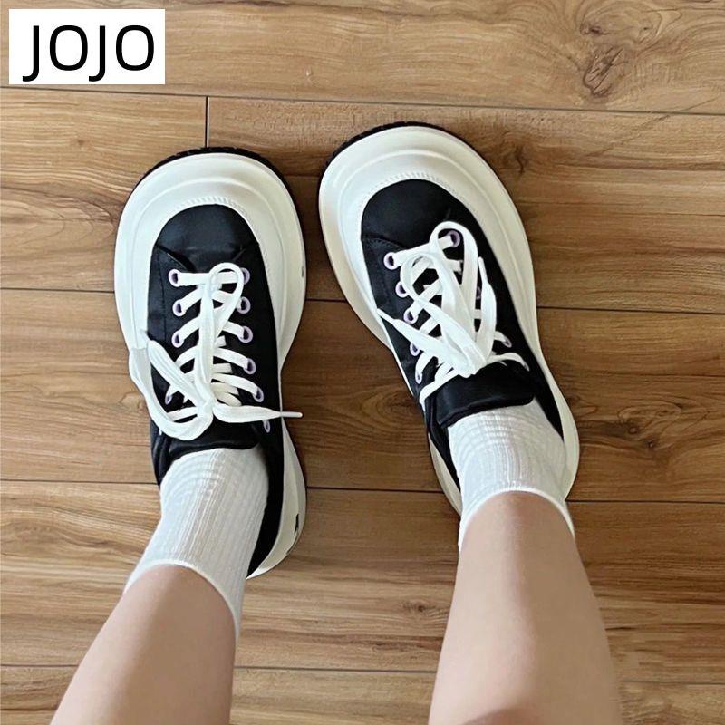 Giày Thể Thao Đế Dày Mũi To Mới Dễ Phối Đồ Cho Nữ