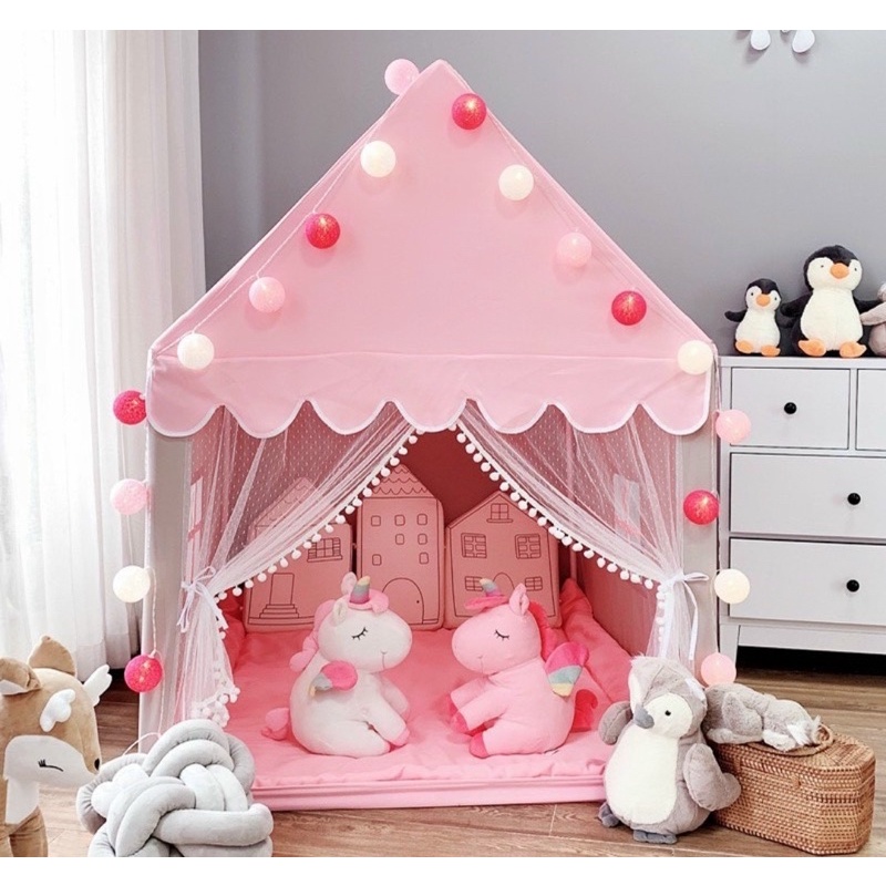 Lều công chúa, lều cho bé trai bé gái giá rẻ, lều cho bé trai bé gái trong nhà