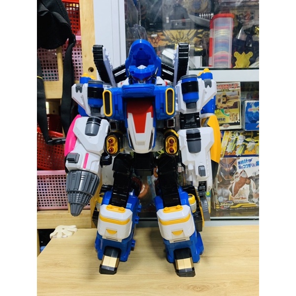 Đồ chơi Robo Hàn Quốc Academy Hobby Model Kits Figure T-BUSTER Transformation Animation Robot 5-stage combined robot