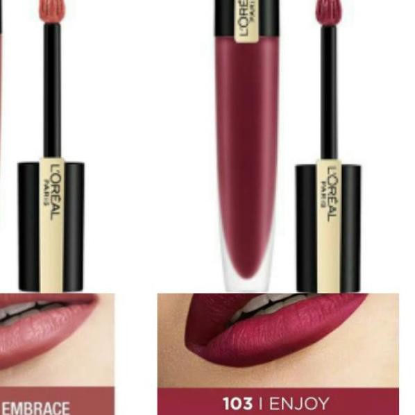 (Hàng Mới Về) Son Kem Loreal Paris Rouge 121 I Choose / 666 I Win