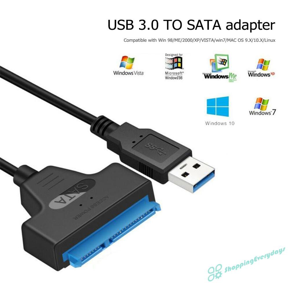 Dây Cáp Chuyển Đổi 5gbps Usb 3.0 Sang Sata 2.5 Inch Hdd Ssd