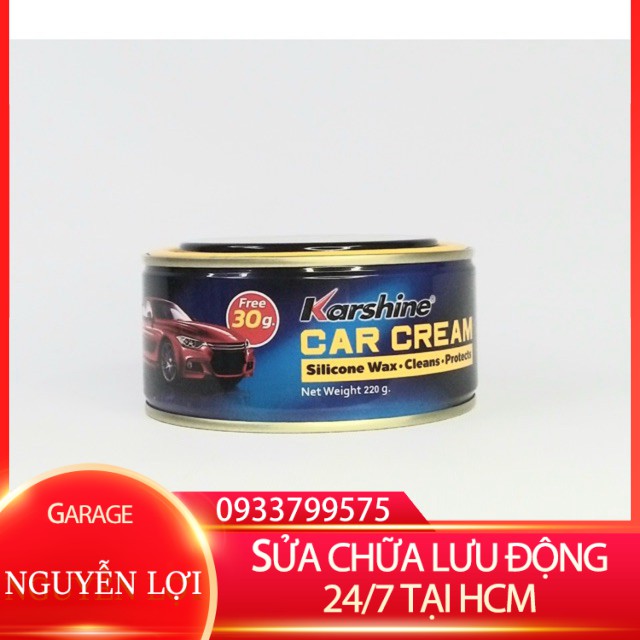 [ SỬA CHỮA LƯU ĐỘNG 24/7 HCM ] Kem đánh bóng sơn, kim loại Karshine 220g GARA NGUYỄN LỢI