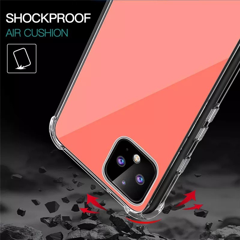 Ốp lưng Google Pixel 4 / Pixel 4A dẻo trong lồi 4 góc ôm khít máy hạn chế ố vàng cao cấp