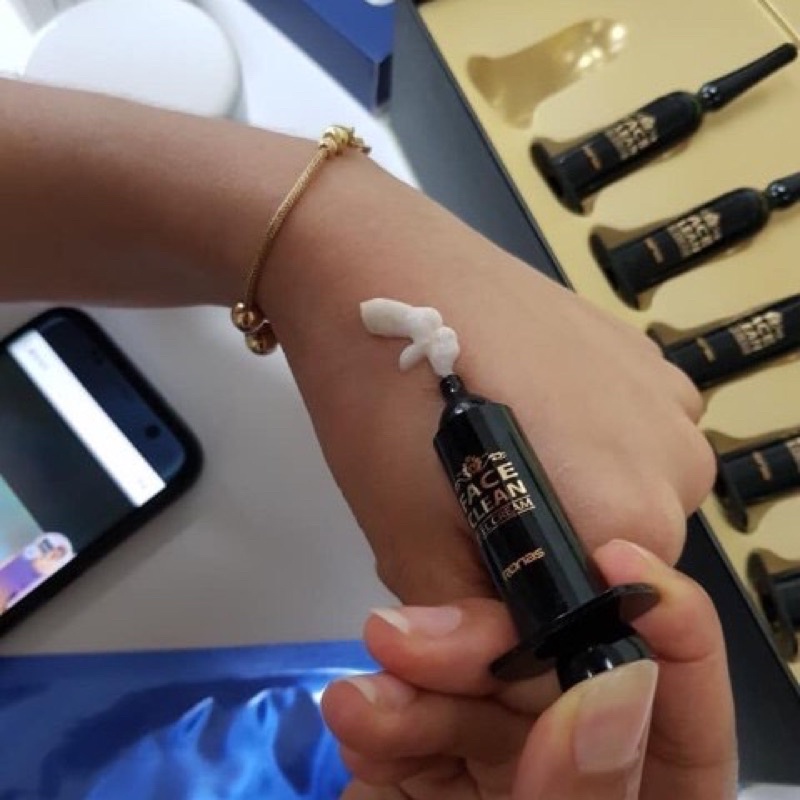 Kem vi kim gai biển Spicule 24k Ronas (nguyên hộp 6 ống)