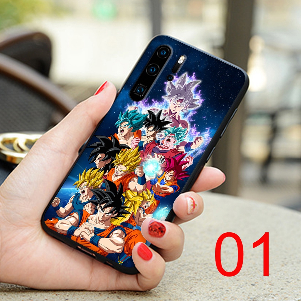 Ốp Điện Thoại Silicon Mềm Hình Dragon Ball Super Cho Huawei P Smart 2019 P10 P20 P30 Lite Pro No36