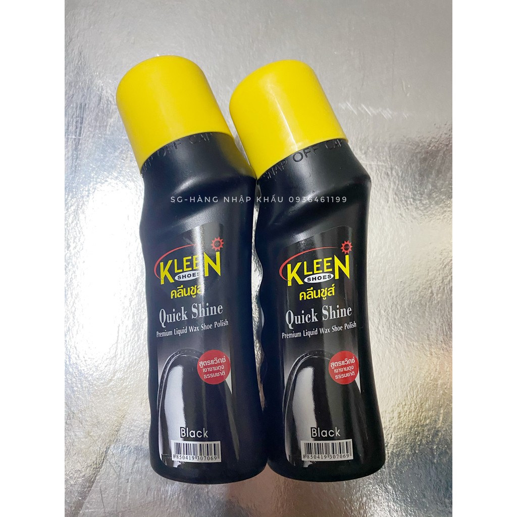 Xi đánh giầy nước Kleen 75ml - Thái Lan