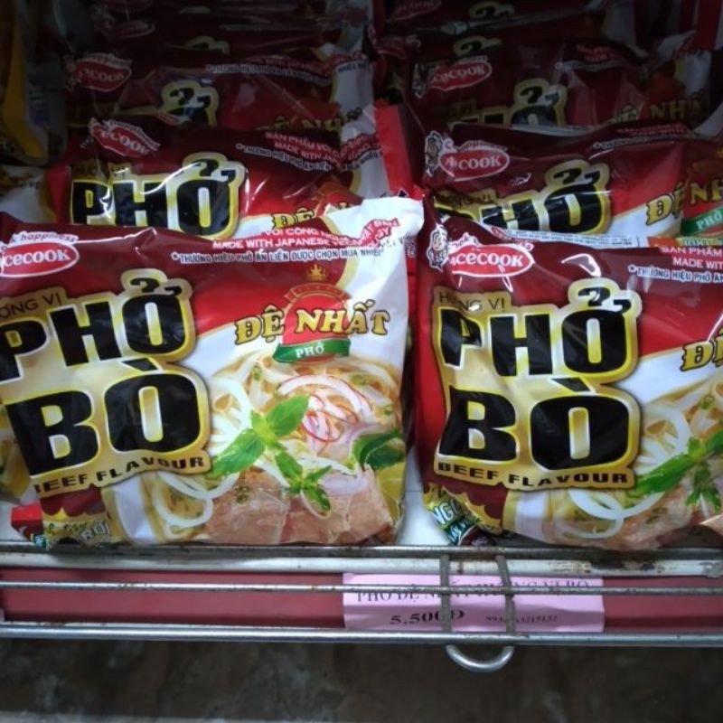 3 gói phở bò đệ nhất