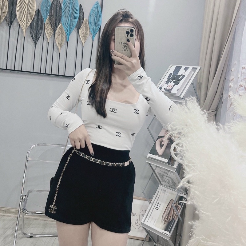 BÁN SỈ SÉT ÁO CHALEO MIX QUẦN SOOC KÈM ĐAI CHO NỮ