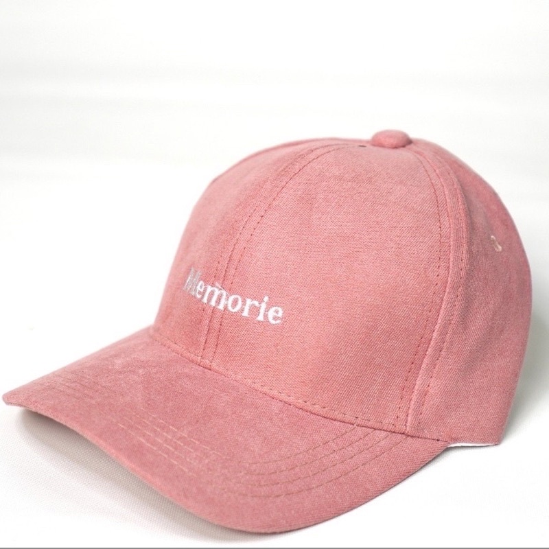 Nón kết nam nữ thêu chữ Memorie unisex màu sắc trẻ trung