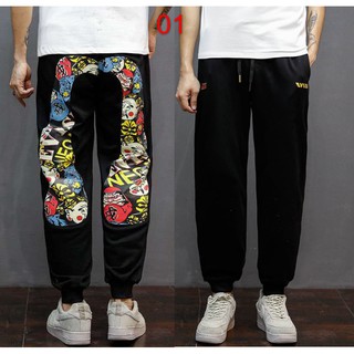 QUẦN JOGGER EVISU THUN NỈ