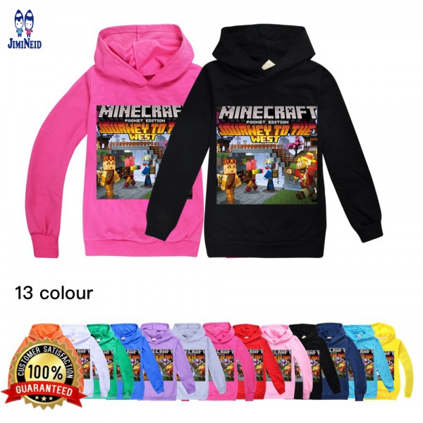 Áo Khoác Hoodie Họa Tiết Minecraft 835 Cho Bé Trai