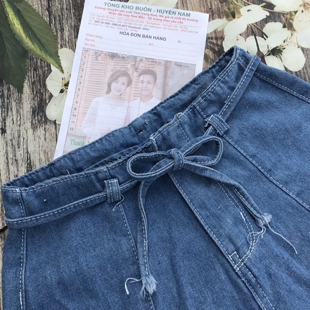 [ Mã FAMAYWA giảm 10K đơn 50K] Quần Short Bò Buộc Dây siêu đẹp | BigBuy360 - bigbuy360.vn