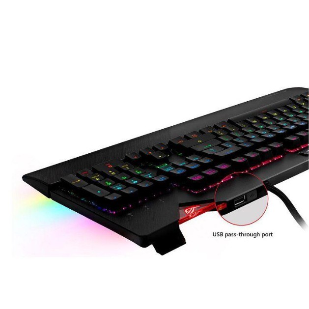 Bàn phím cơ ASUS ROG Strix Flare RGB Cherry Blue/ Red Mechanical