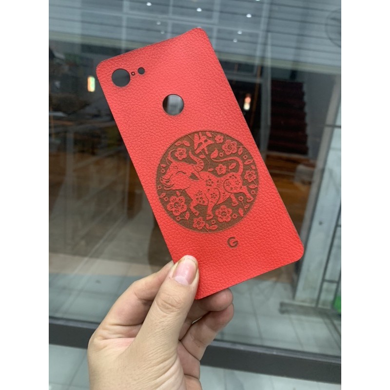 Dán da lưng Google Pixel 4A trơn không 1 màu