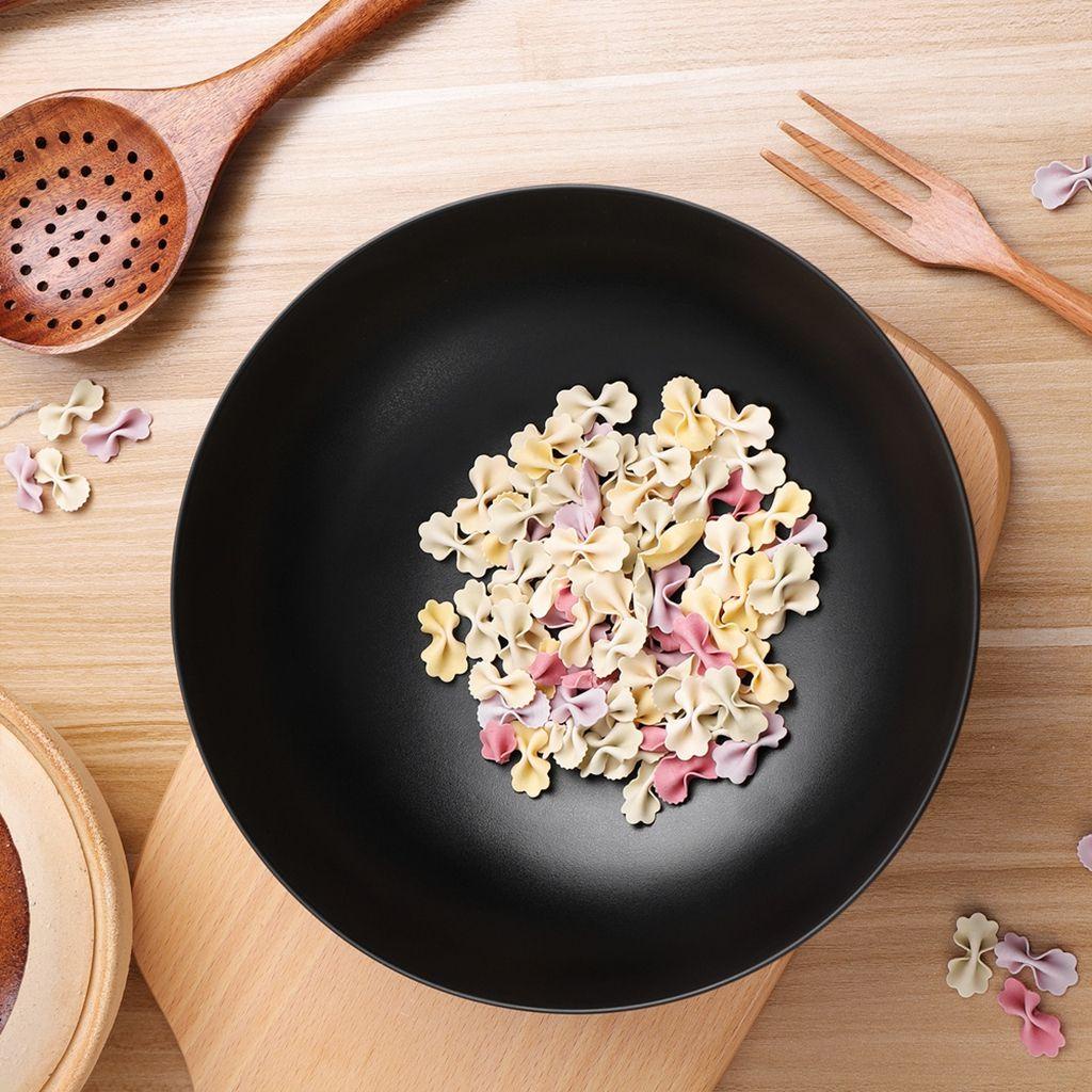 1 Tô Sứ Màu Đen Giả Melamine Đựng Thức Ăn Tiện Dụng Cho Nhà Bếp