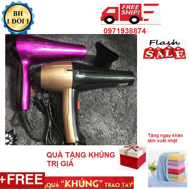 máy sấy tóc hàng chuẩn, máy xấy tóc 1 (chính hãng panaso 2 chế độ gió)