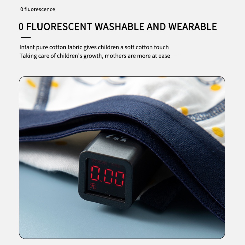 Quần Lót Tam Giác Chất Liệu cotton Mỏng Thời Trang Mùa Hè Dành Cho Bé Trai 2-12 Tuổi