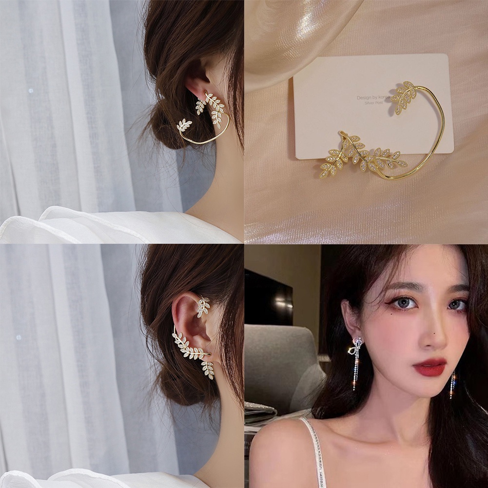Bông Tai Hình Cánh Bướm Đính Đá Zircon Thời Trang Cho Nữ