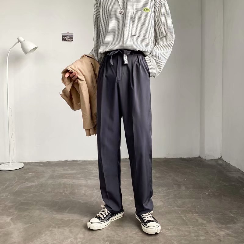 Quần Dài Ống Rộng Phong Cách Retro Cho Nam | BigBuy360 - bigbuy360.vn