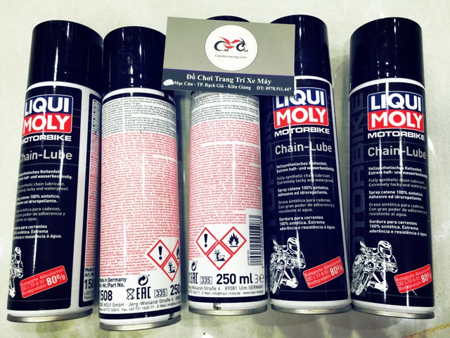 Xịt bôi chơn dưỡng sên sích Liqui Moly 250ml - Chính hãng Đức nhập