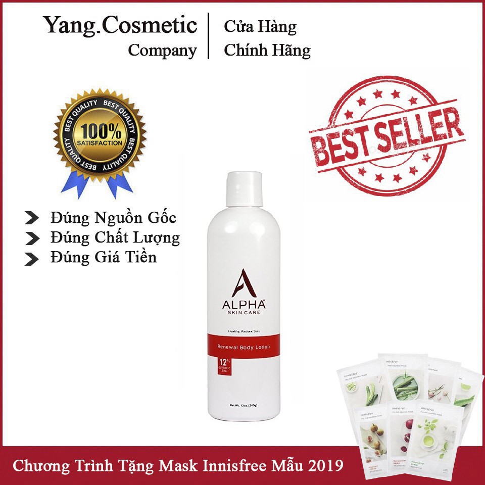 Dưỡng Thể Sáng Da 12% AHA Renewal Body Lotion