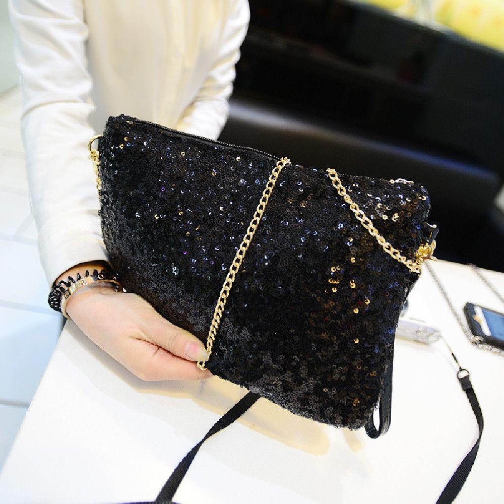 Túi Đeo Chéo Đính Kim Sa Thời Trang Sành Điệu MIHAN1