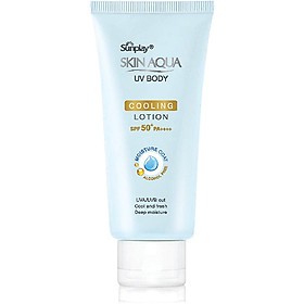 Kem chống nắng dưỡng thể mát lạnh Sunplay Skin Aqua UV Body Cooling Lotion SPF 50+ PA++++ (150g) 4.9