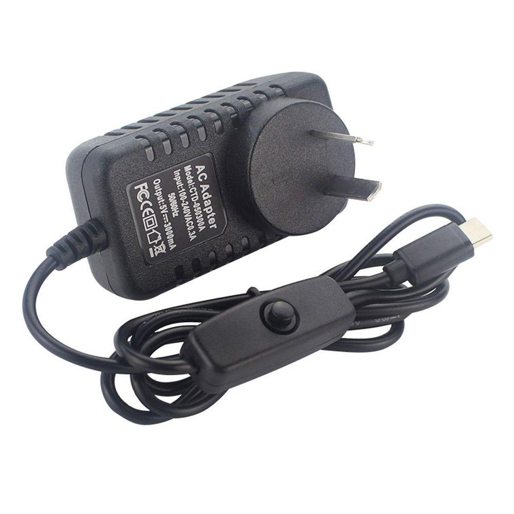 BTLIMER Đế Sạc DC 5V 3A 100-240V Cho Raspberry Pi 4
