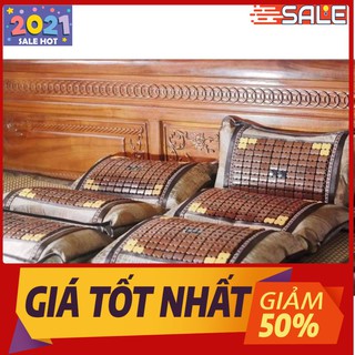 Gối trúc may hạt to thoáng khí cao cấp
