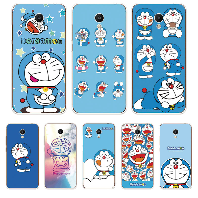 Ốp Lưng Meizu M3 M3S M5 M6 Note TPU mềm Case Doraemon