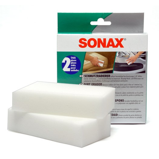 SONAX - Miếng Xoá Cặn Bẩn Nhựa Lâu Ngày (Sonax Spot Eraser)  [Hàng Đức Chính Hãng]
