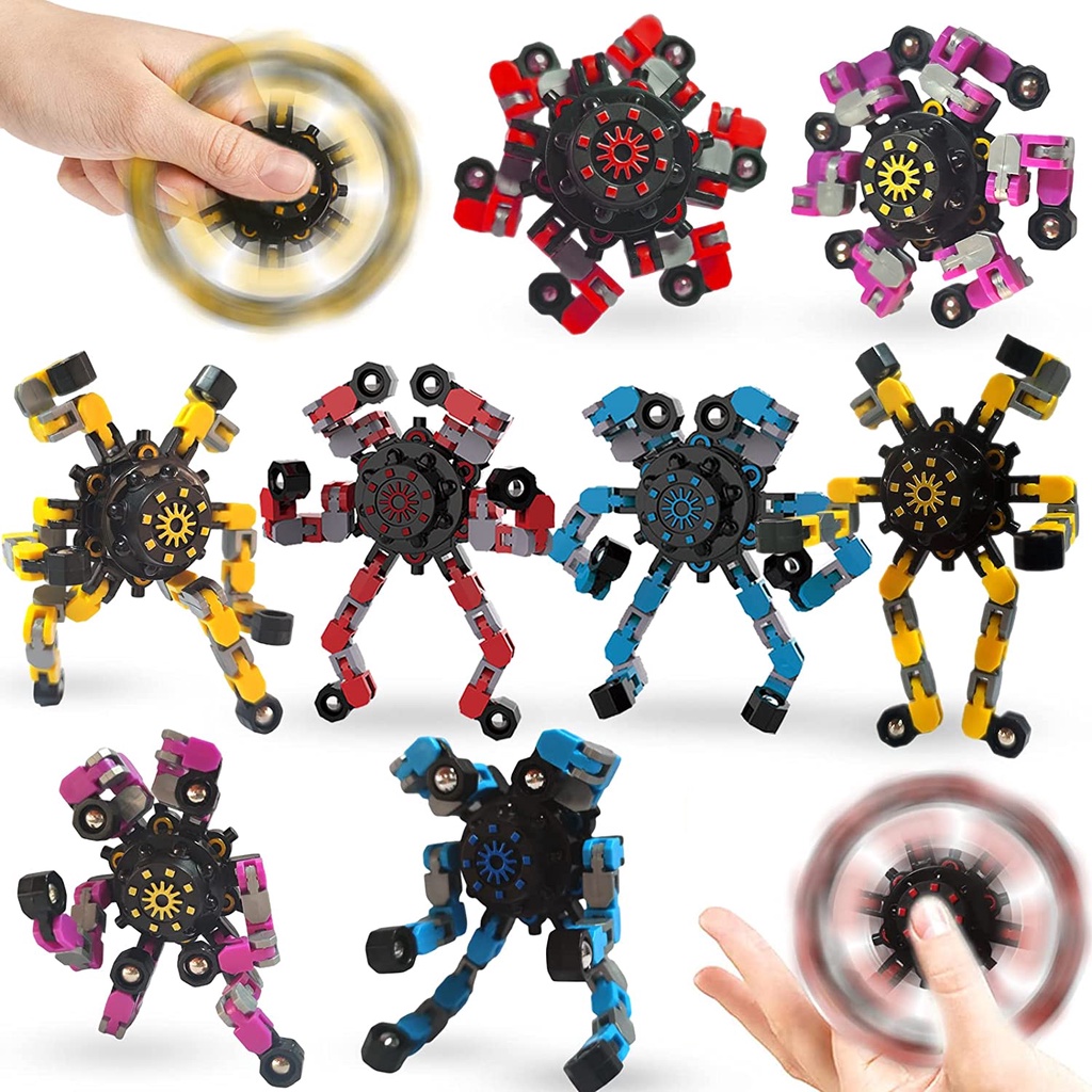 Con Quay Đồ Chơi Fidget Spinner PháT SáNg GiúP GiảM Stress